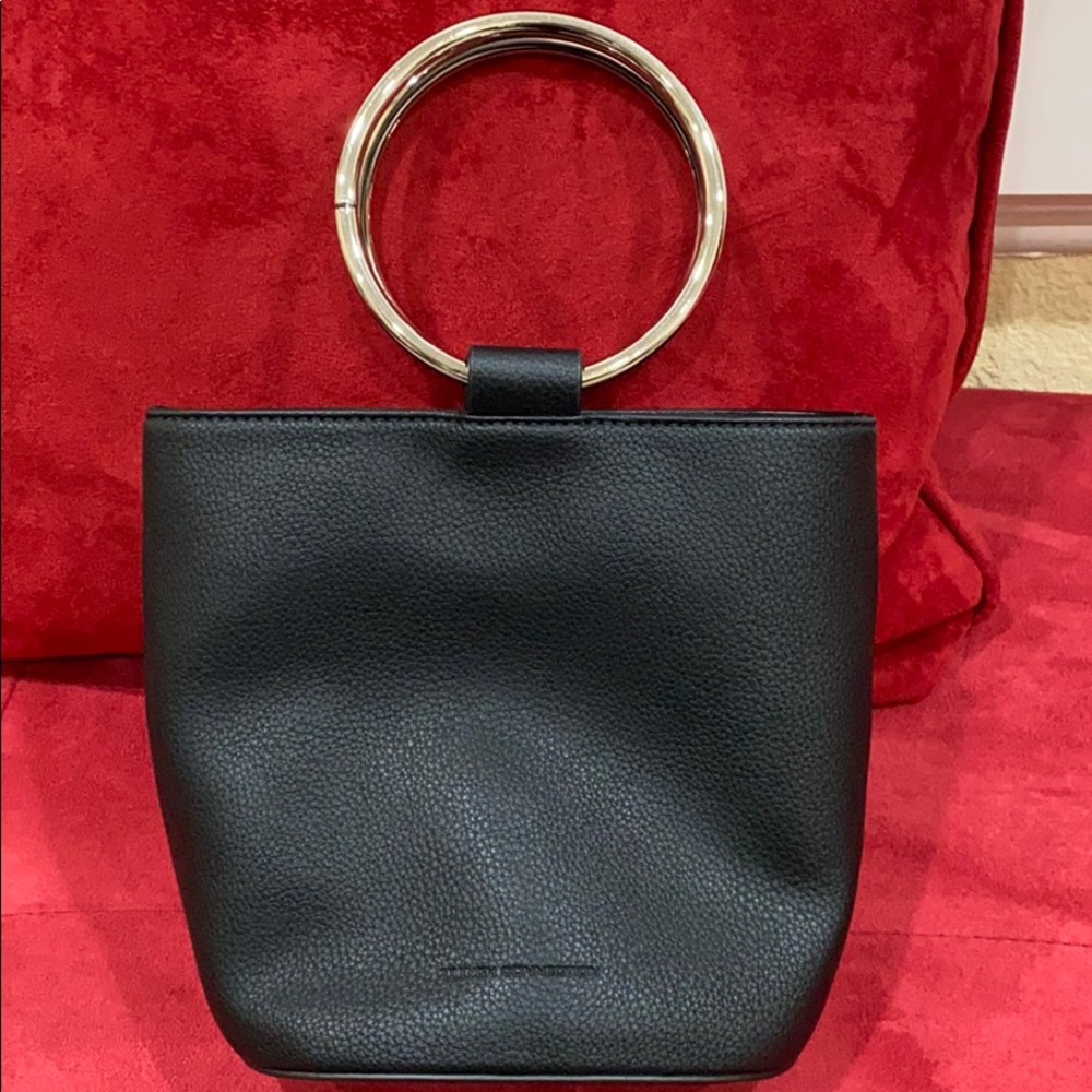 French Connection black purse